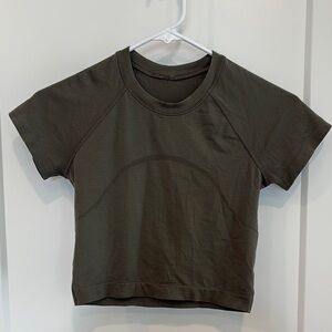 Lululemon Swiftly Cropped Top size 4